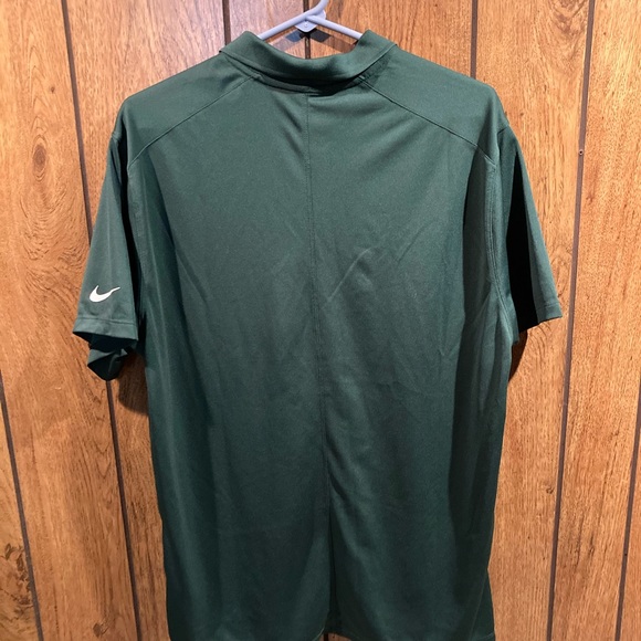Nike Dri-Fit Green Athletic Polo - Picture 2 of 3